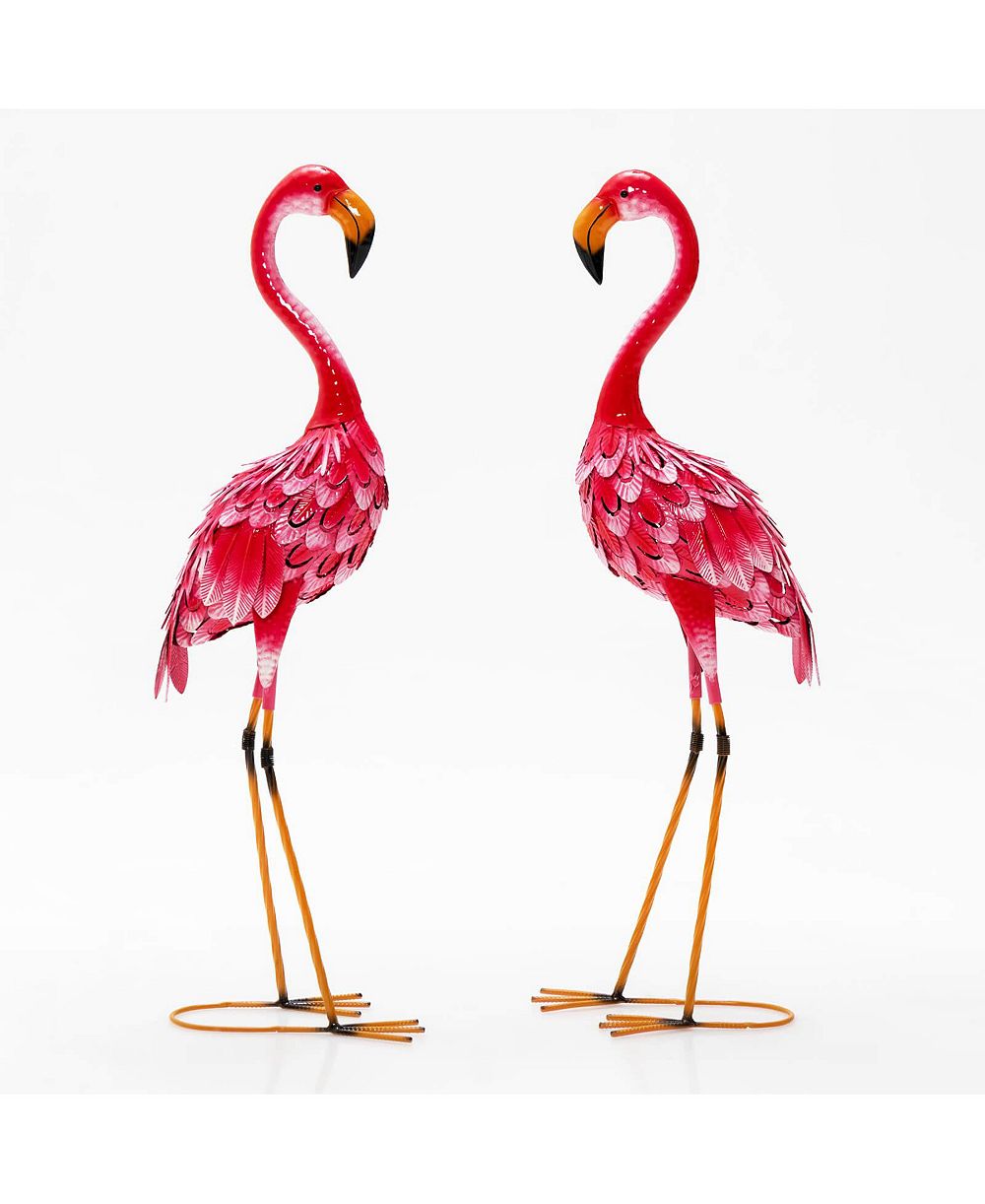 Slickblue набор садовых статуэток Flamingo (2 шт.)