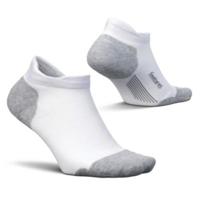 Мужские и женские беговые носки Feetures Elite Max Cushion No Show Tab, компрессионные, влагоотводящие