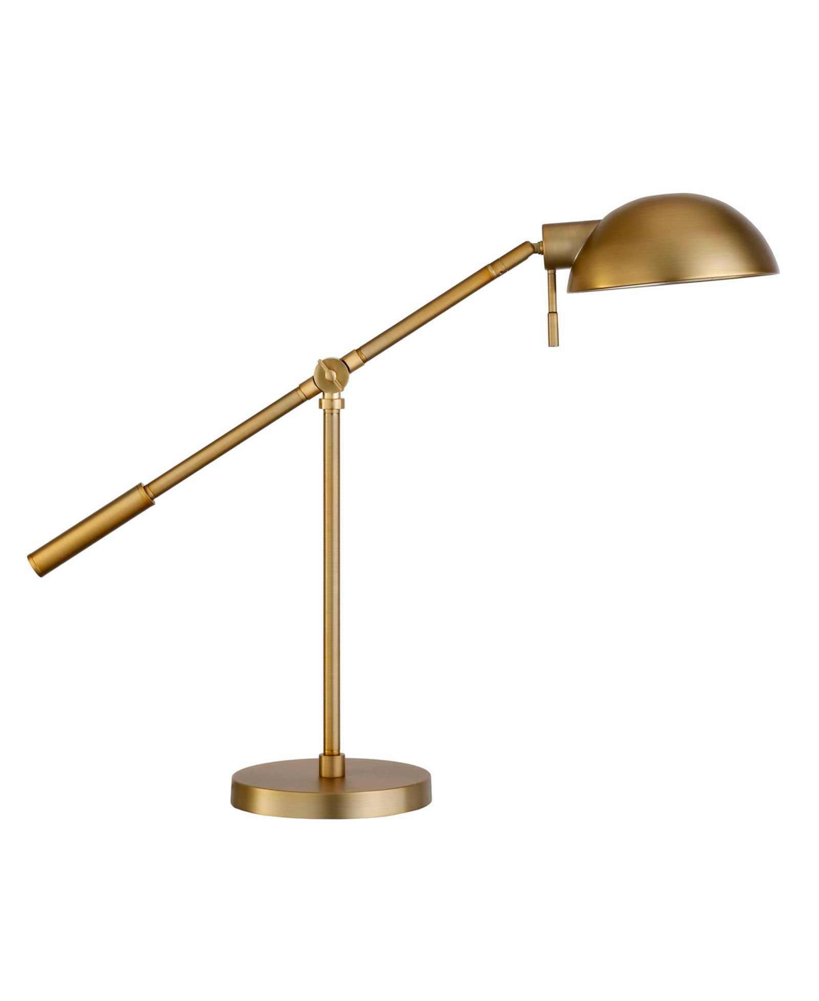 Настольная лампа Hudson & Canal Dexter 23.25" Tall Boom Arm с металлическим абажуром