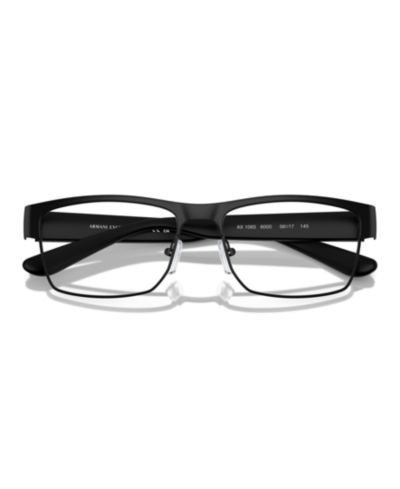Armani Exchange Man Rectangle Metal AX1065 Eyeglasses