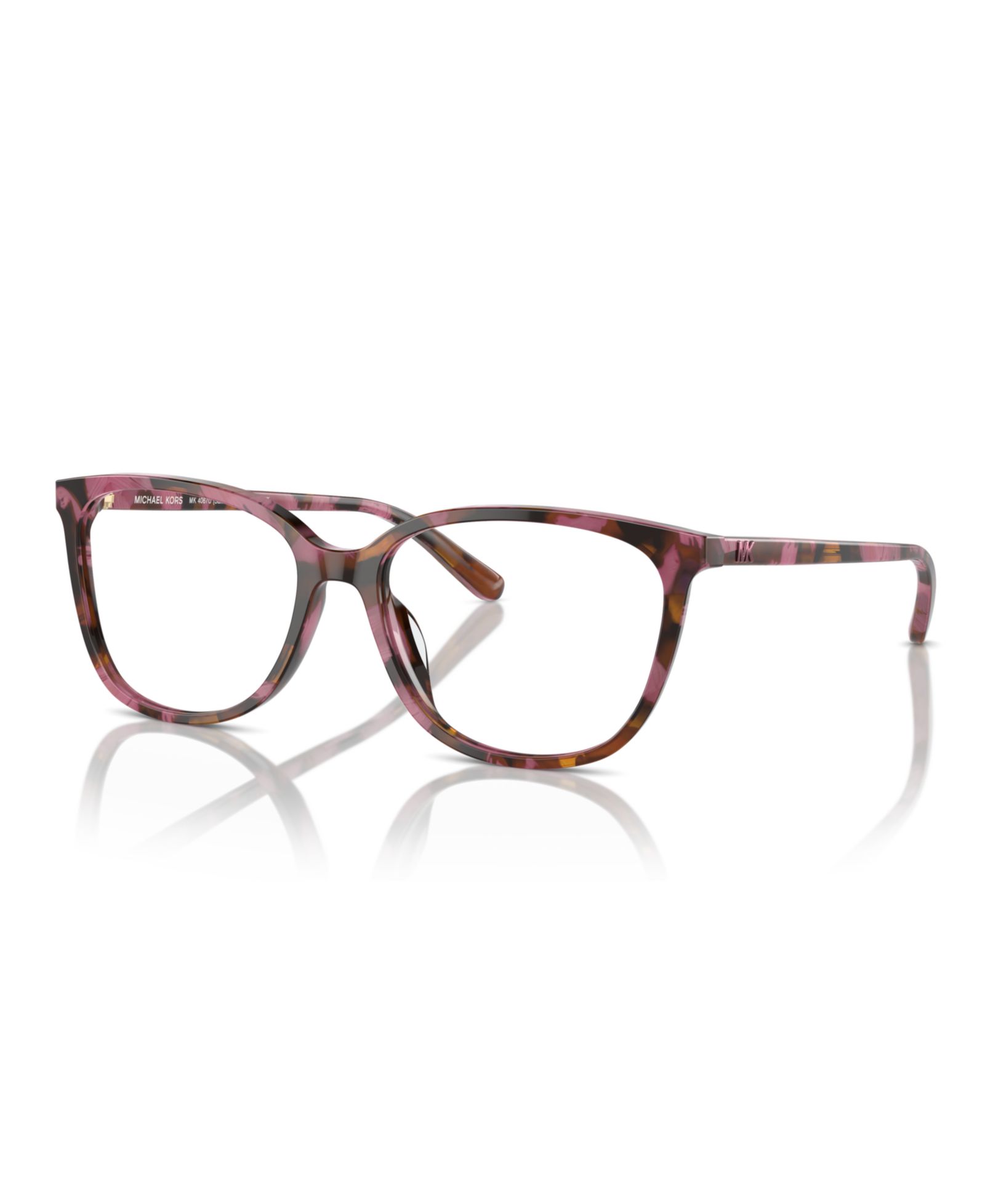 Michael Kors Woman Rectangle Plastic MK4067U Santa Clara Eyeglasses