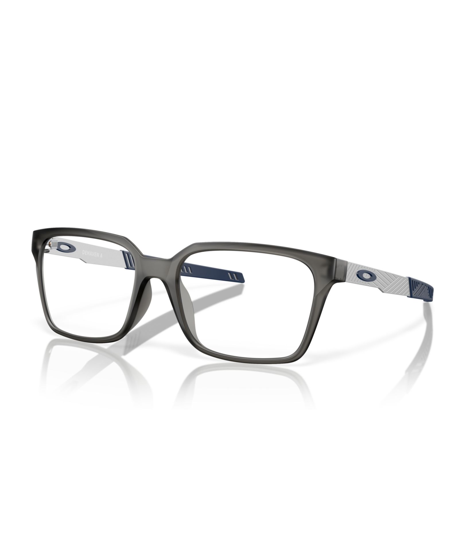 Oakley Man Rectangle Plastic OX8180F Dehaven (Low Bridge Fit) Eyeglasses