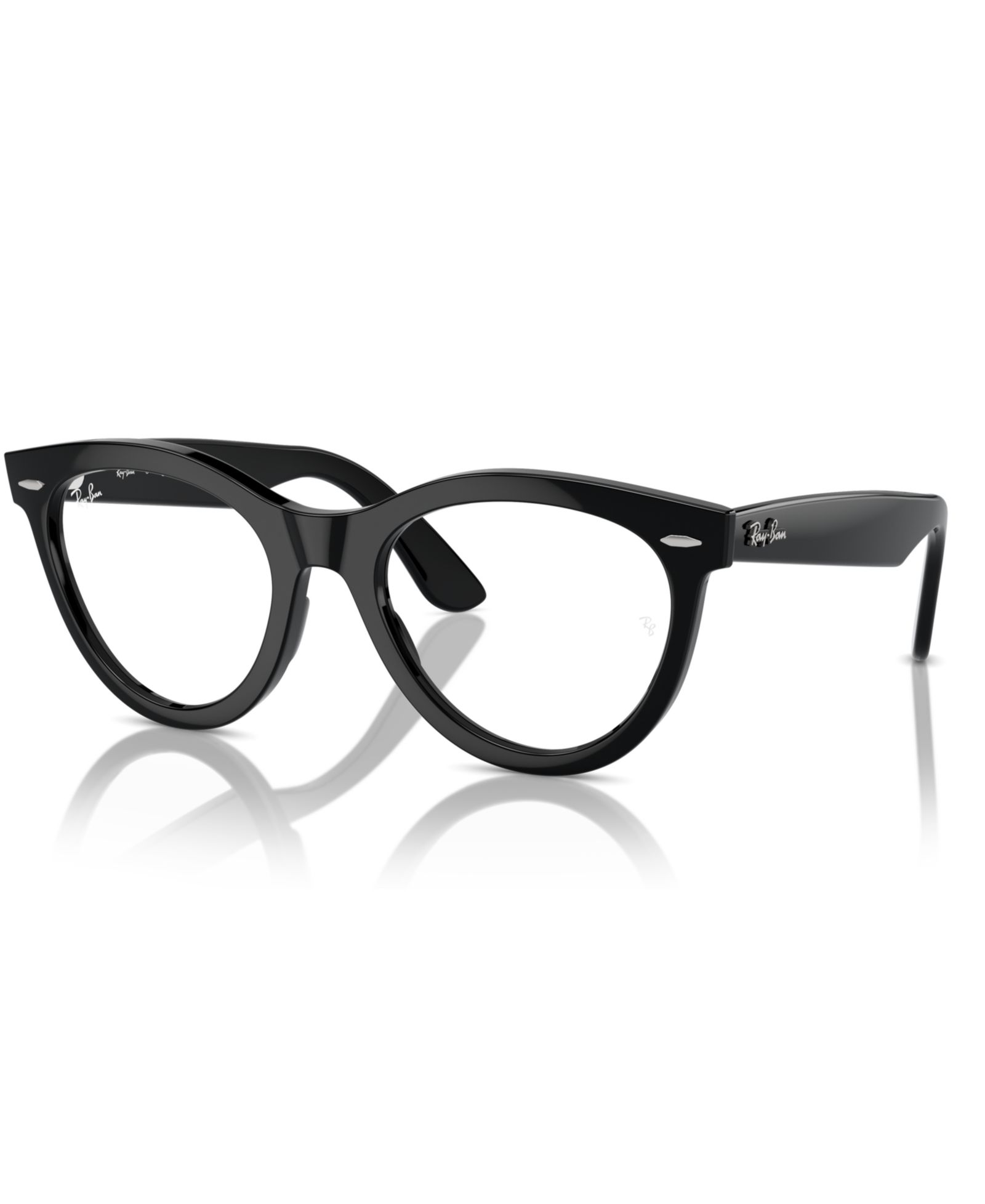 Ray-Ban Unisex Round Plastic RB2241V Wayfarer Way Optics Eyeglasses