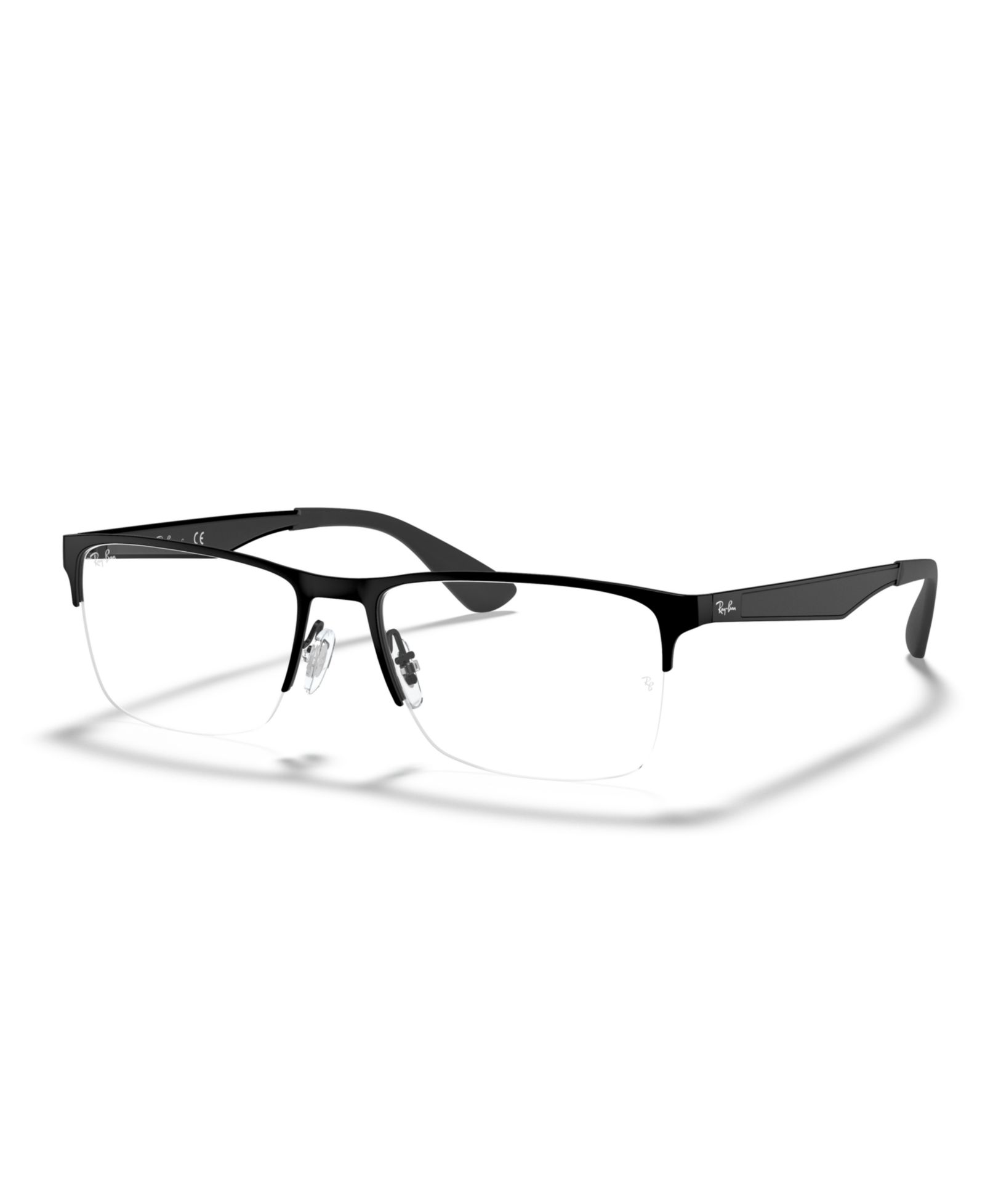 Ray-Ban прямоугольные металлические очки RB6335