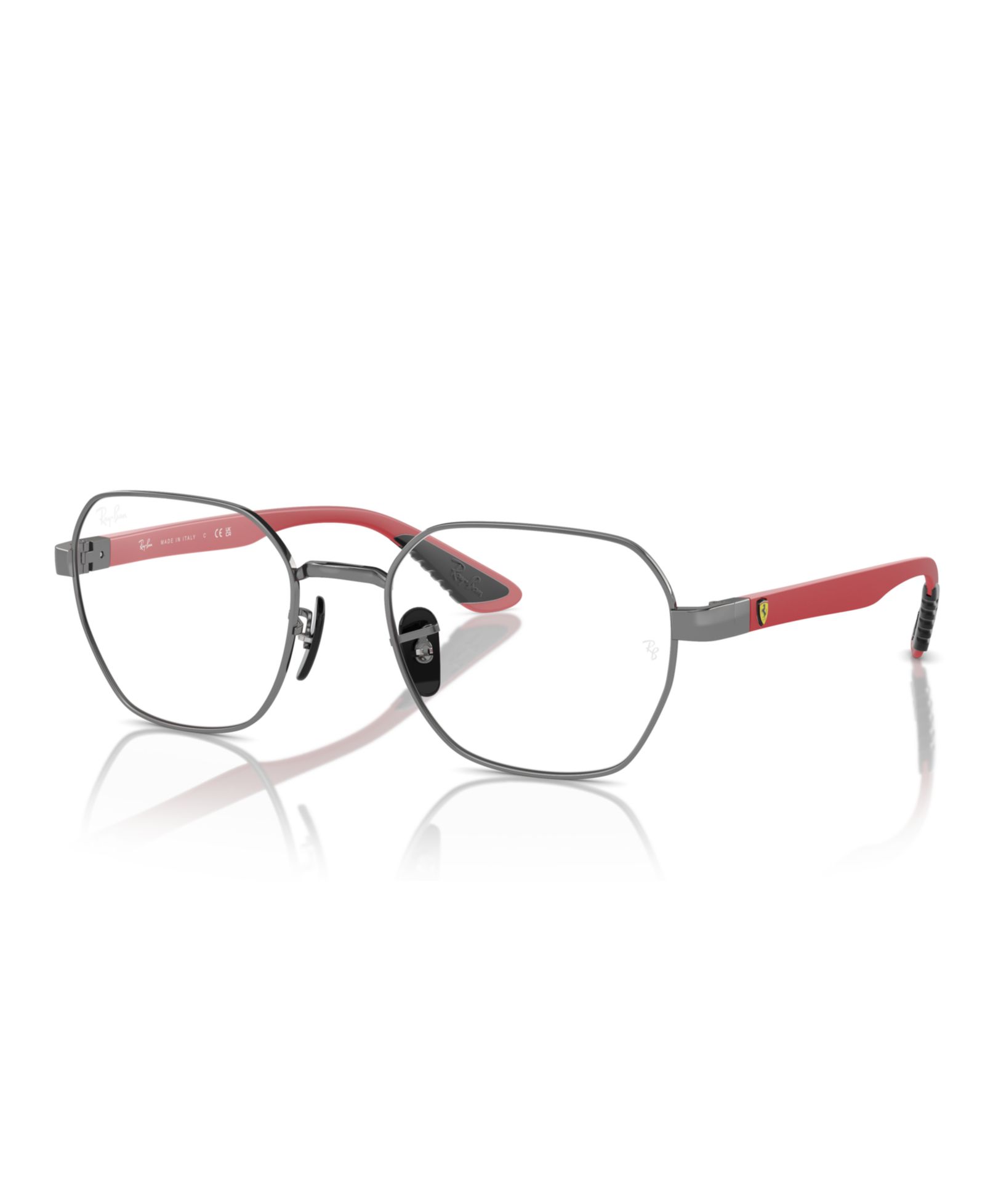 Ray-Ban Unisex Irregular Metal RB6594M Optics Scuderia Ferrari Collection Eyeglasses