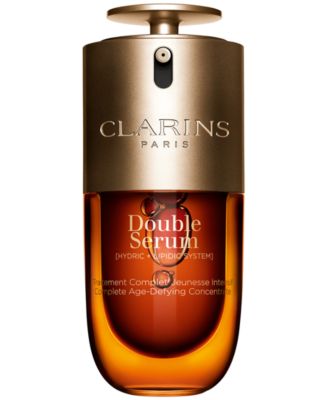 Clarins Double Serum для упругости, разглаживания, сияния и сужения пор, 1 oz.