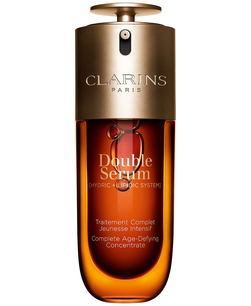 Clarins Double Serum To Firm, Smooth, Boost Radiance & Refine Pores, 2.5 oz.