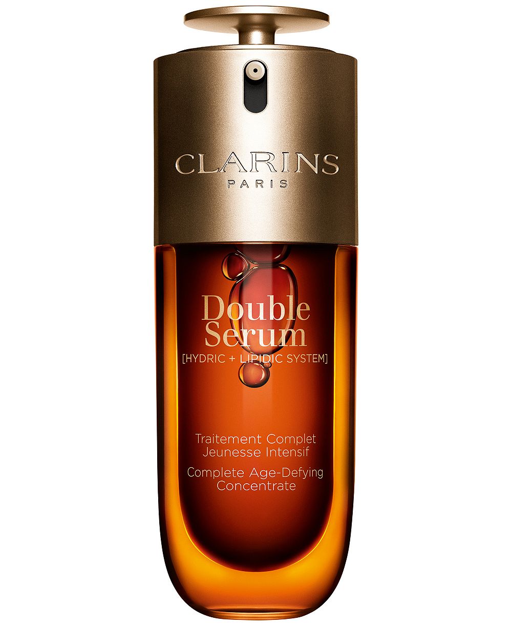 Clarins Double Serum для упругости, разглаживания, сияния и сужения пор, 1.7 oz.