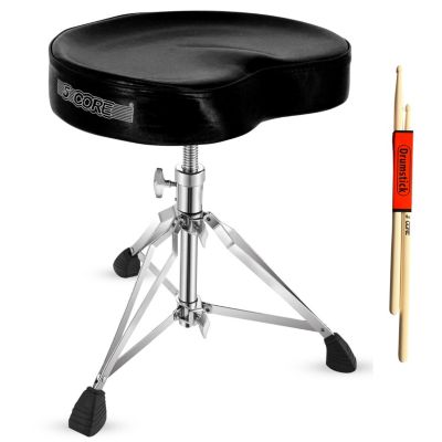 Универсальный стул-барабан 5 Core Padded Guitar Stool регулируемый для взрослых и детей
