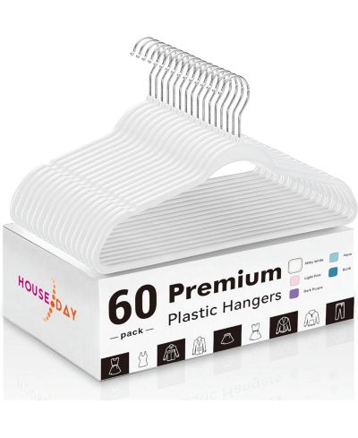 Вешалки HOUSE DAY Plastic 60 Pack