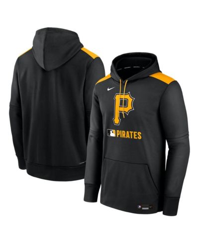 Мужское худи Nike Black Pittsburgh Pirates Authentic Collection Performance Pullover