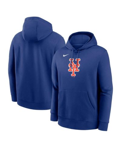 Мужское худи Nike New York Mets Logo Club Fleece Royal