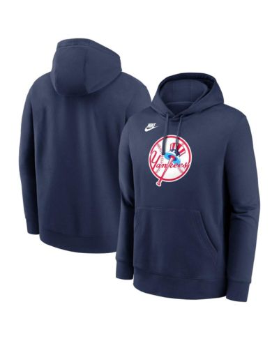 Мужское худи Nike New York Yankees Cooperstown Collection Logo Club Navy