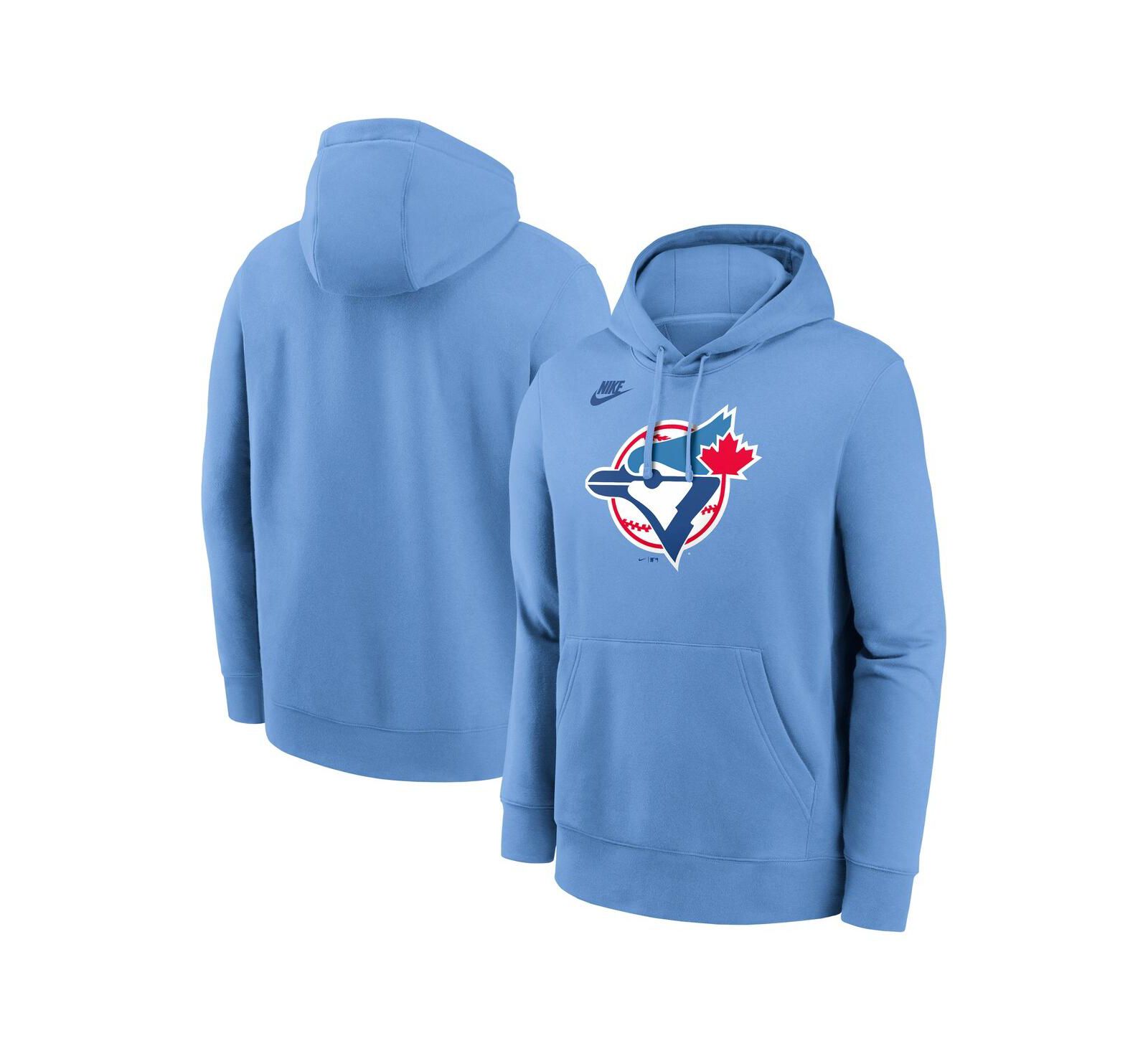 Nike Мужское худи Nike Toronto Blue Jays Cooperstown Collection в голубом цвете