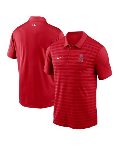 Nike Men's Red Los Angeles Angels Authentic Collection Victory Performance Polo Shirt
