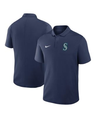 Мужская рубашка-поло Nike Seattle Mariners Dri-FIT Victory в темно-синем цвете