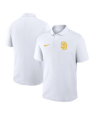 Nike Men's White San Diego Padres Dri-FIT Victory Polo Shirt
