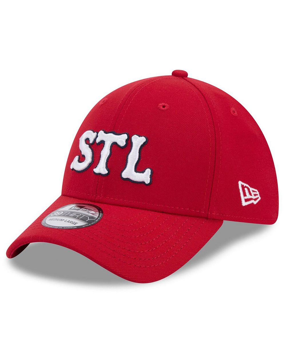 Мужская кепка New Era Red St. Louis Cardinals 2024 City Connect 39THIRTY Flex