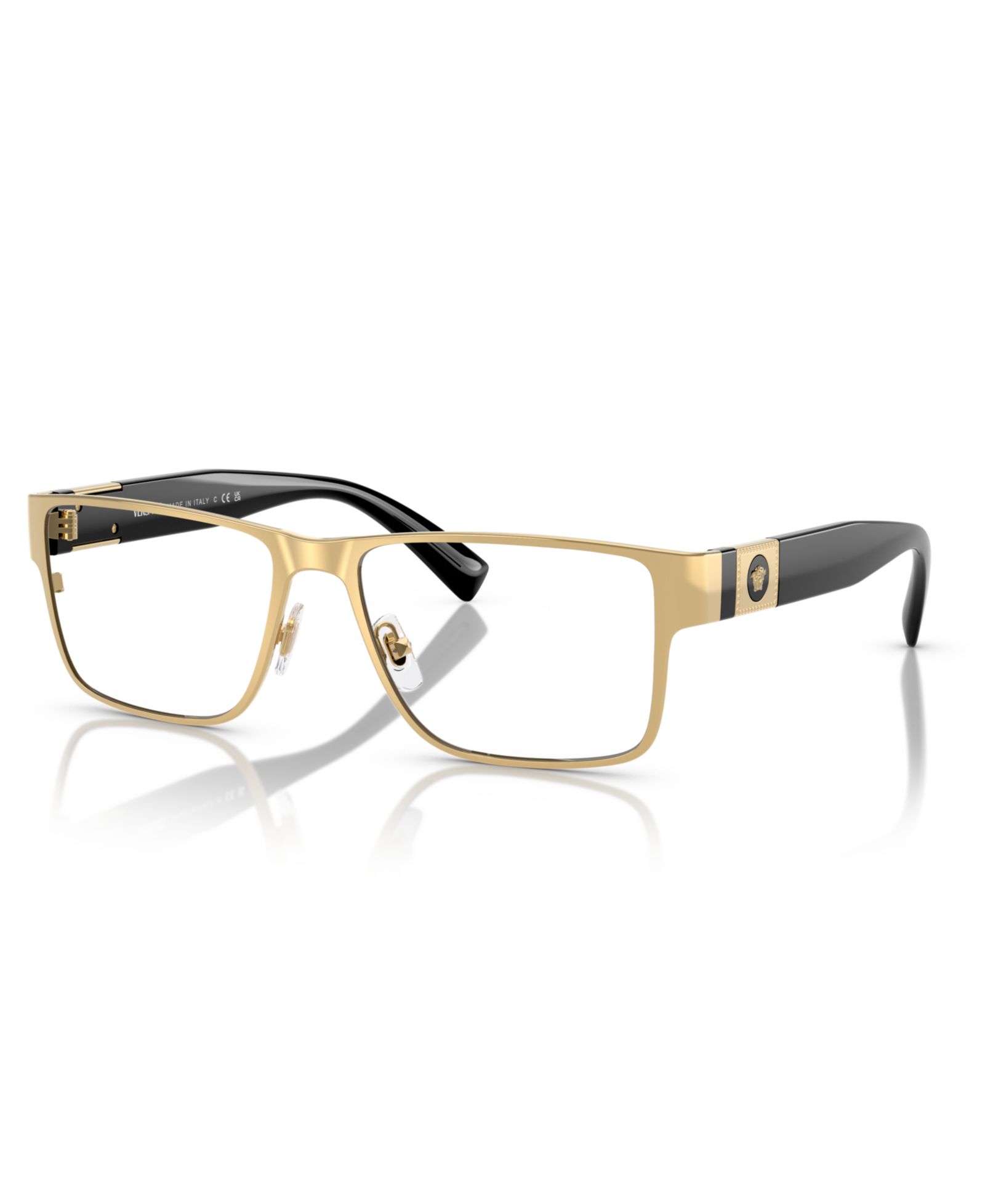 Versace Man Rectangle Metal VE1274 Eyeglasses