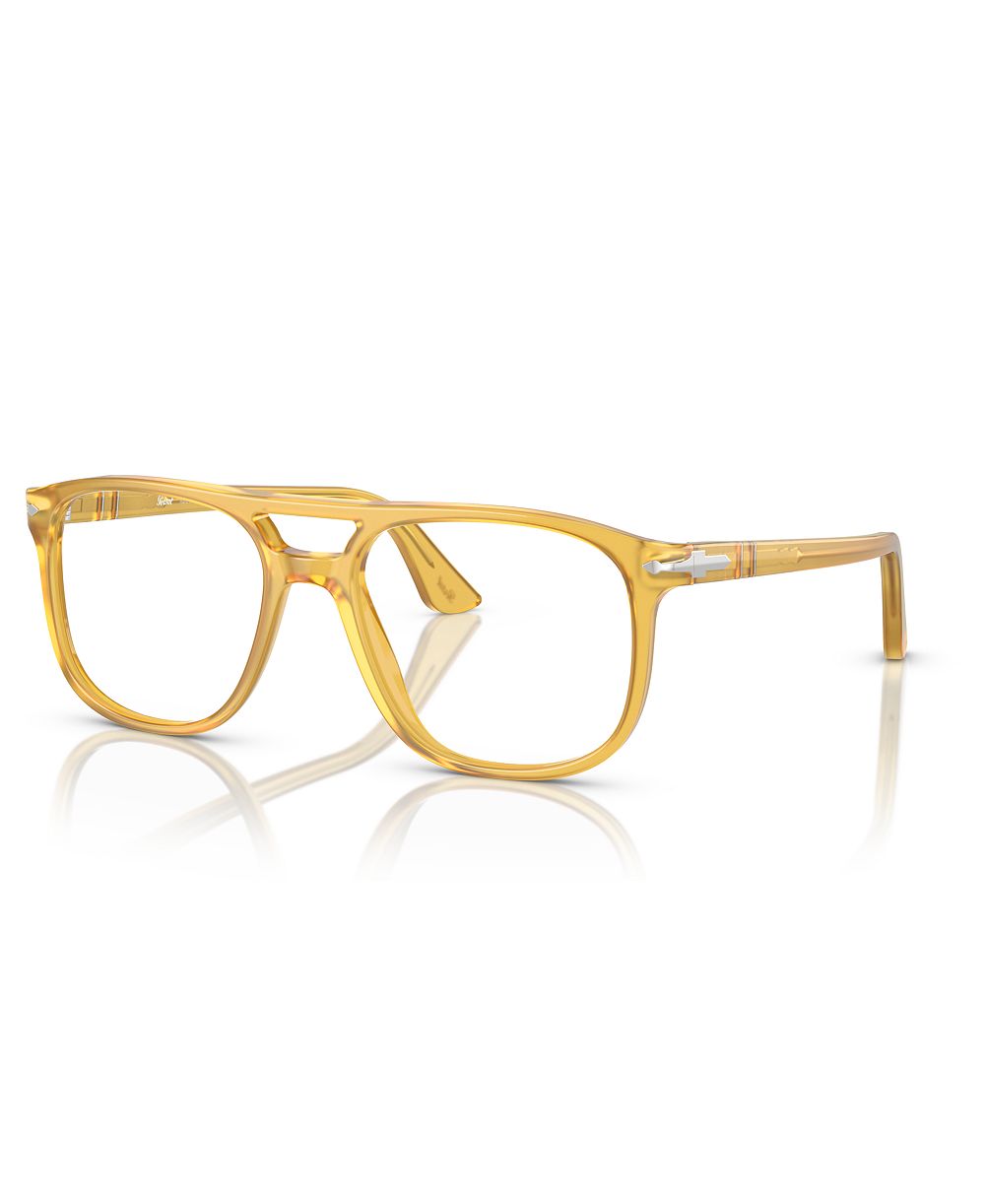 Persol Unisex Pilot/Aviator Plastic PO3329V Greta Eyeglasses