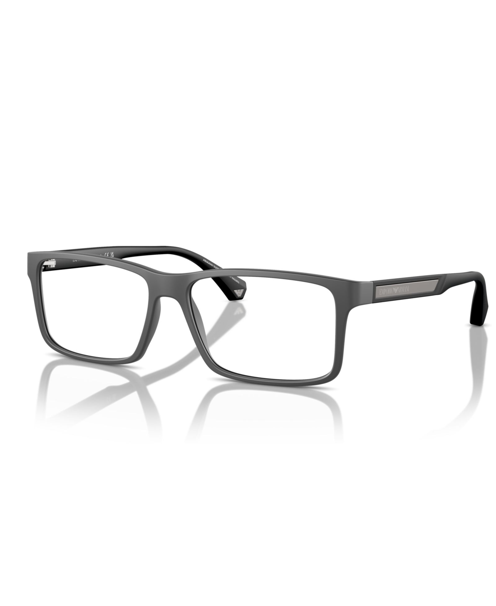 Очки Emporio Armani Man Rectangle Innovative Material EA3038 Eyeglasses