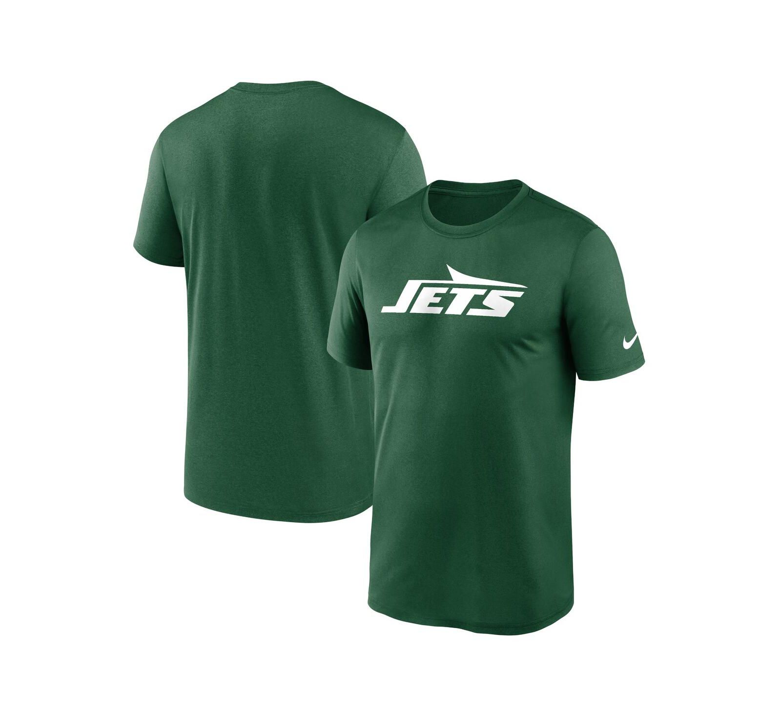 Nike Men's New York Jets Primetime Legend Wordmark Performance T-Shirt