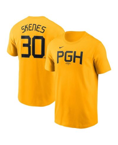 Nike мужская футболка Paul Skenes Pittsburgh Pirates Fuse с именем и номером