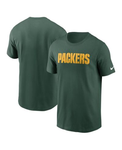 Футболка Nike Men's Bay Packers Primetime Wordmark Essential