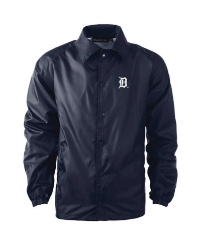 Мужская ветровка Dunbrooke Men's Detroit Tigers Coach's Raglan Full-Snap