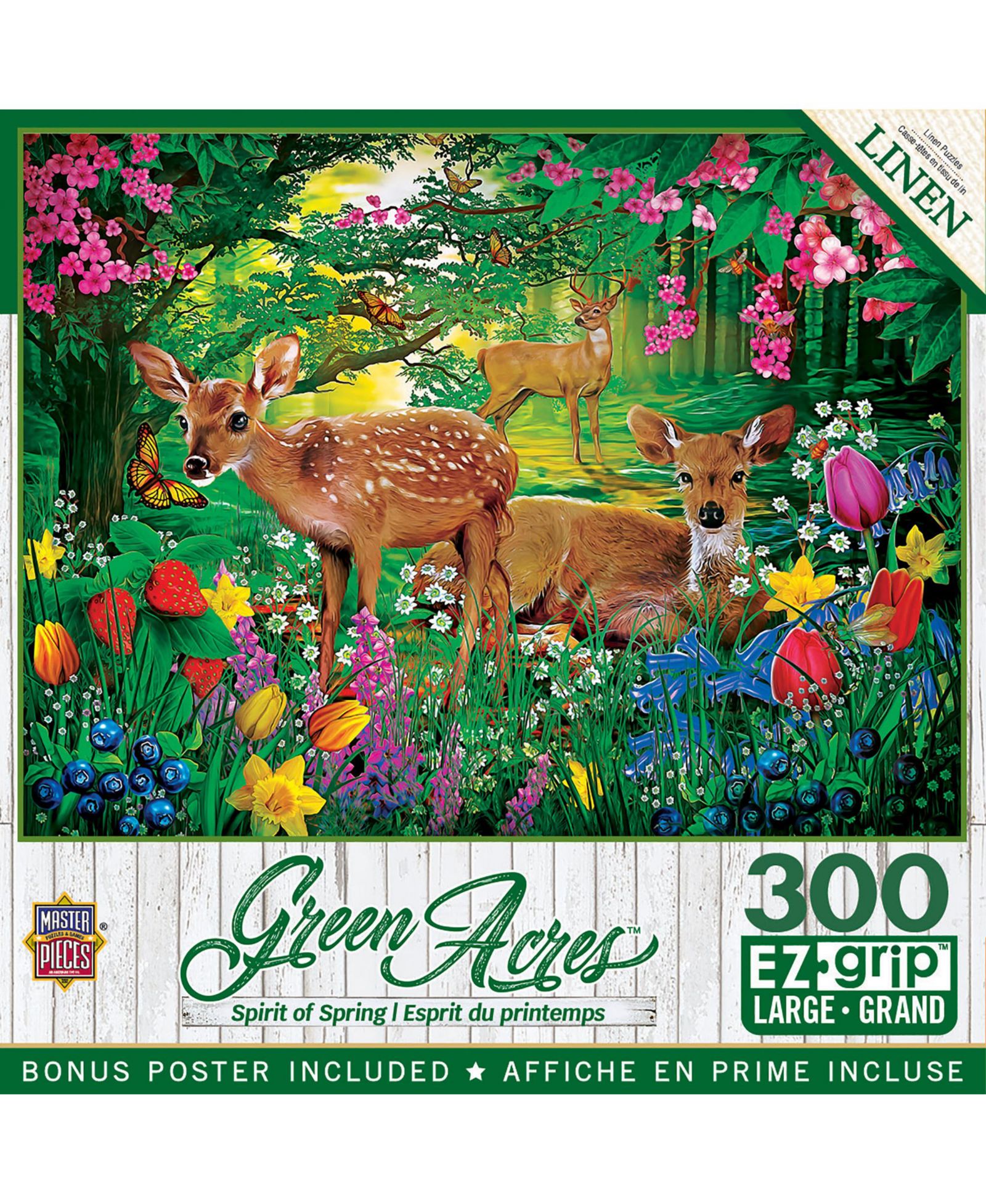 Пазл Masterpieces Green Acres - Spirit of Spring 300 Piece EZ Grip