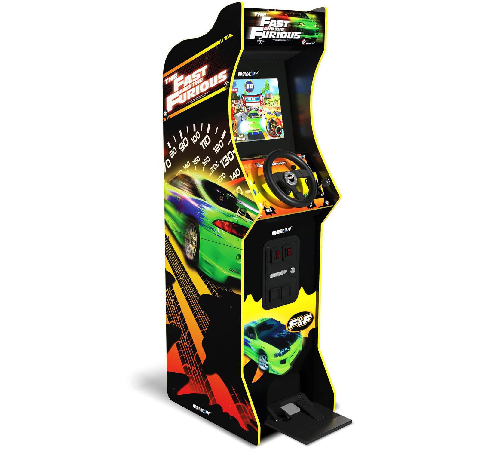 Arcade1up The Fast & The Furious Deluxe Arcade Game Machine