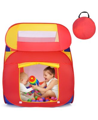 Portable Kid Baby Play House Indoor Outdoor Toy Tent Game Playhut With 100 Balls