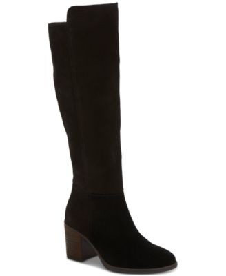 Lucky Brand Women's Bonnay Extra Wide Calf Knee-High Dress Boots