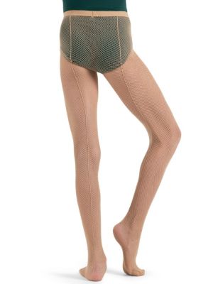 Колготки Capezio Classic Fishnet Tight w/ Seams - Girls