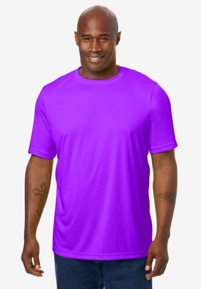 KingSize Men's No Sweat Crewneck Tee