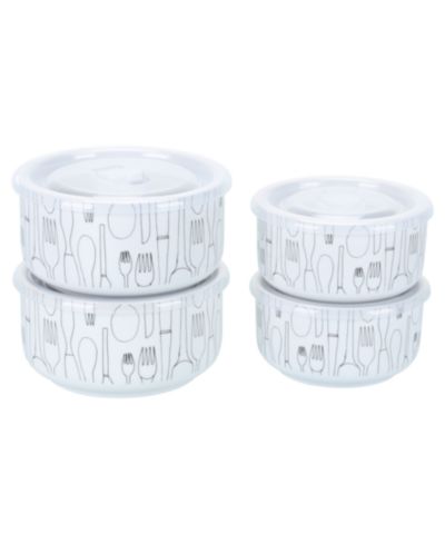 Набор баночек для хранения BIA Cordon Bleu Porcelain 20 & 30 oz. Set of 4