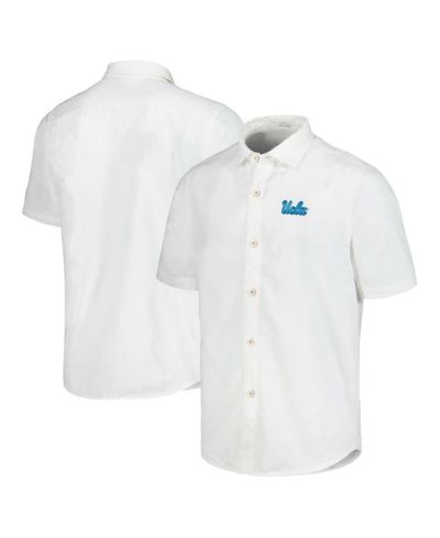 Мужская рубашка Tommy Bahama UCLA Bruins Coconut Point Palm Vista Island Zone Camp Button-Up