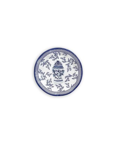 Q Squared Pagoda Appetizer Plates, Set of 4