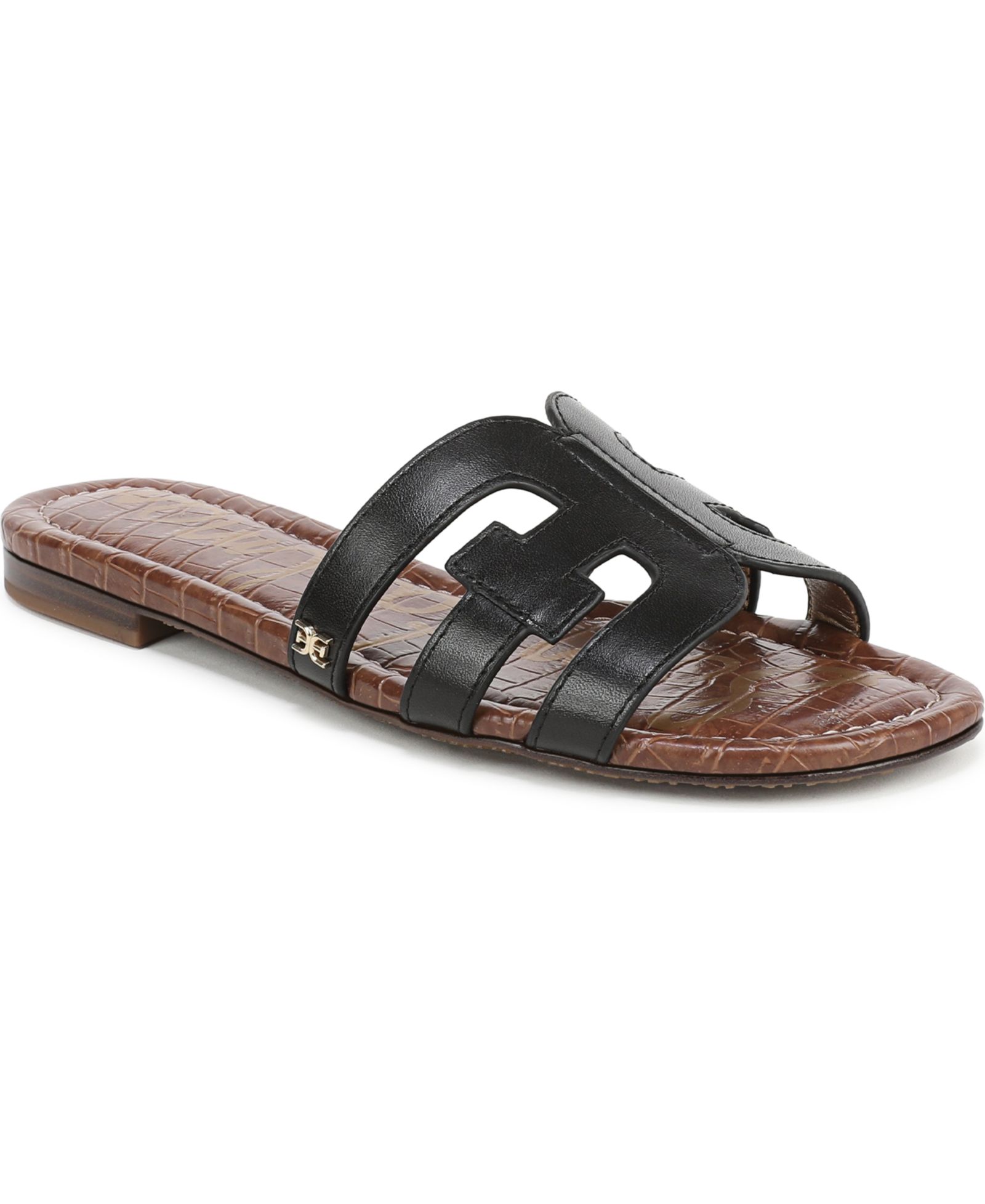 Sam Edelman Bay Slip-On Flat Leather Casual Sandals
