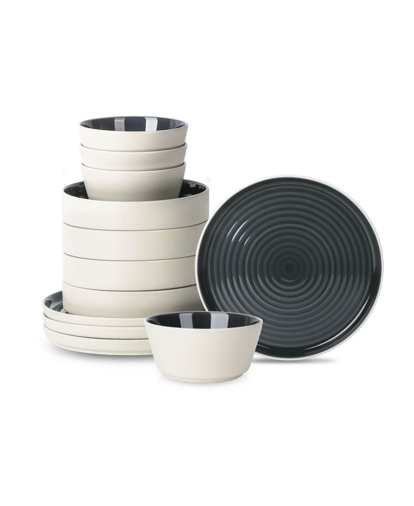 Stone Lain Elica 12 Pc. Dinnerware Set, Service for 4
