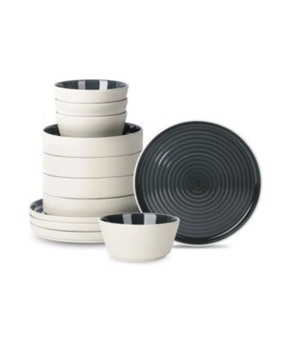 Stone Lain Elica 12 Pc. Dinnerware Set, Service for 4