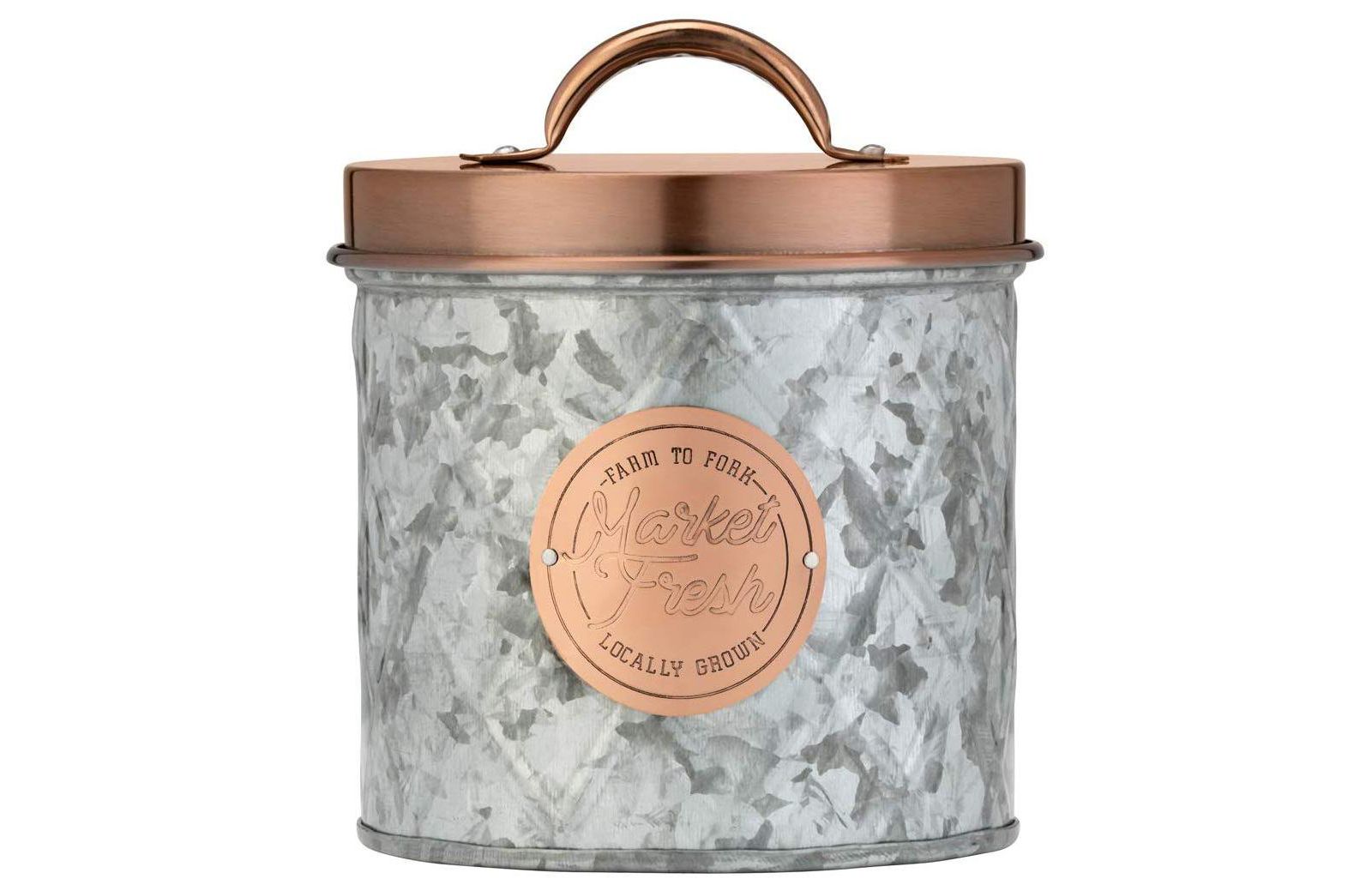 Металлическая банка для хранения продуктов Amici Home Bristol, малая, 52 oz