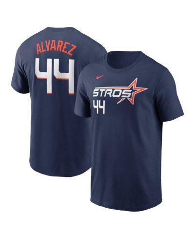 Nike мужская футболка Yordan Alvarez Navy Houston Astros 2025 City Connect Fuse