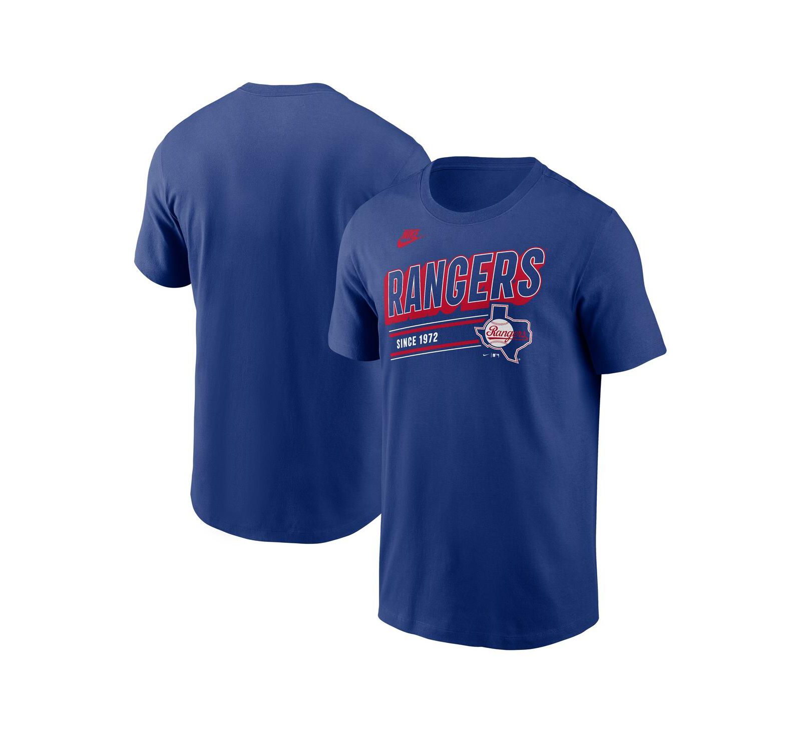 Мужская футболка Nike Retro из коллекции Cooperstown Texas Rangers