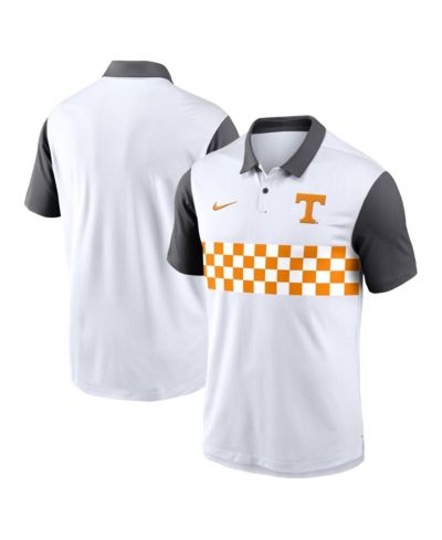 Мужская футболка Nike White Tennessee Volunteers Campus Pattern Vapor Performance Polo