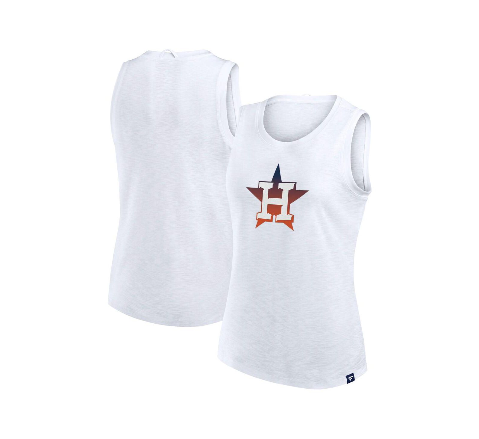 Женский топ Fanatics Houston Astros White Activate Slub