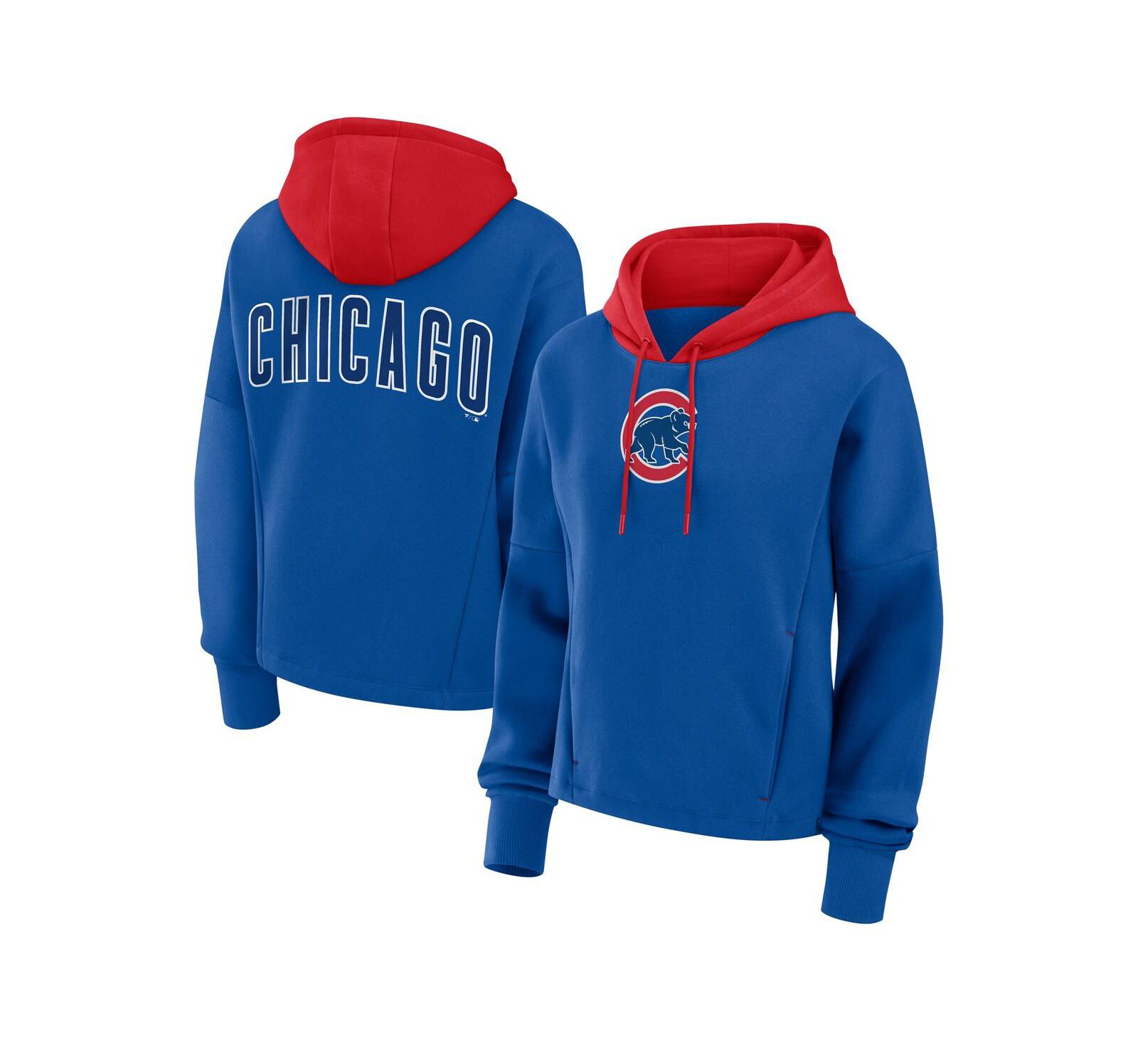 Fanatics Женское худи Chicago Cubs Oversized Legacy Favorite