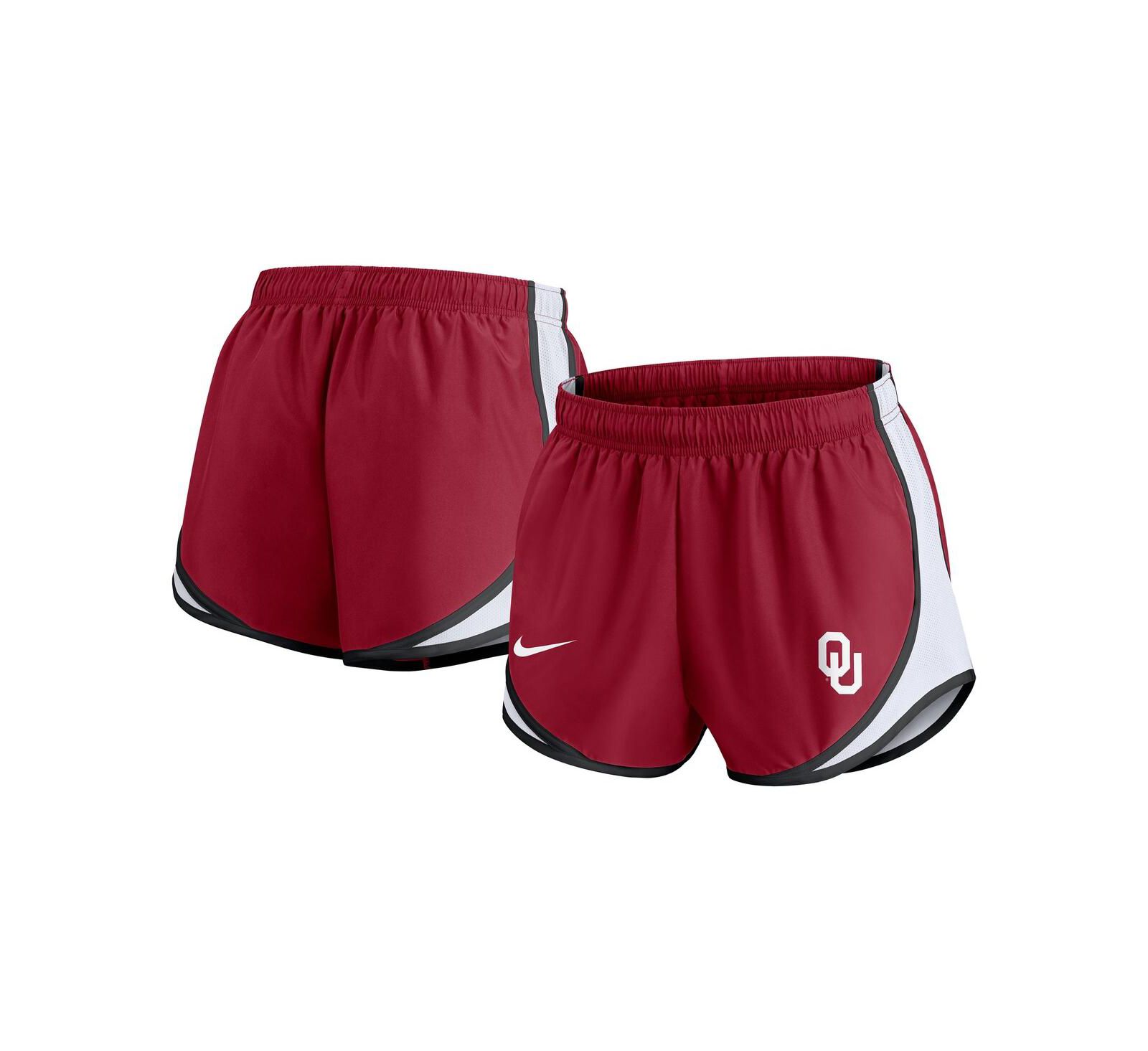 Nike Women's Crimson Oklahoma Sooners Spring Break Tempo Performance Shorts