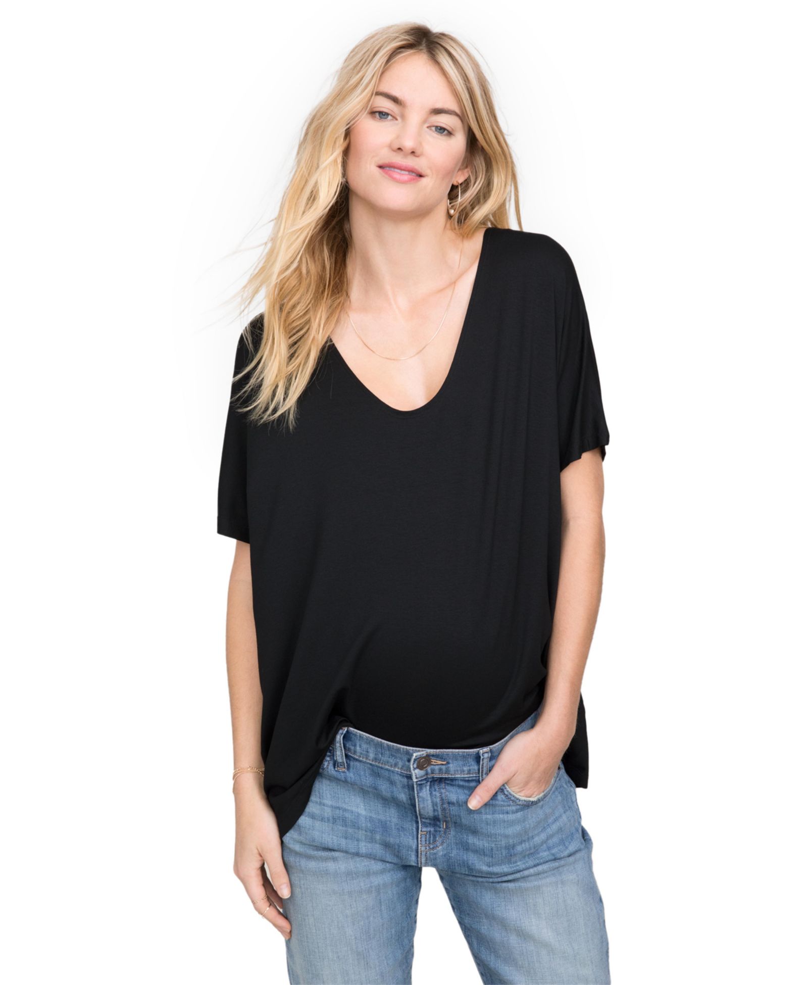Футболка HATCH Collection Maternity Perfect Vee