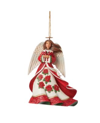 Рождественское украшение Jim Shore Christmas Angel with Cardinal